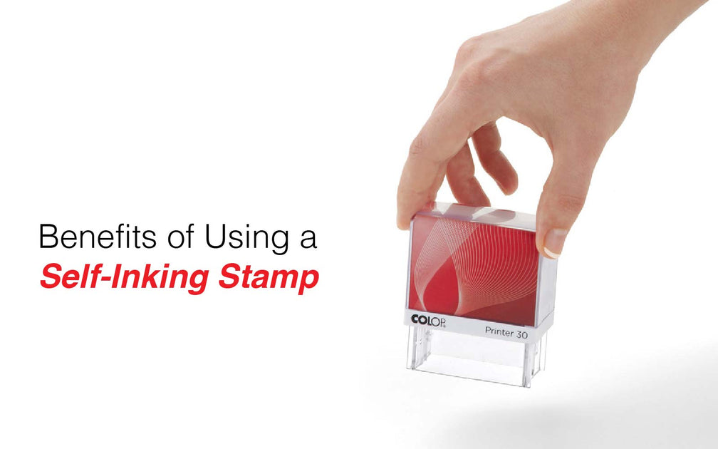 Advantages of a Self-Inking Rubber Stamp - Presto Gifts Blog