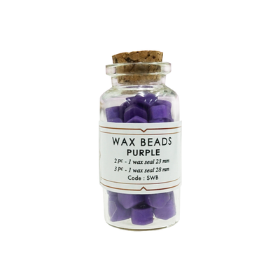 Purple Wax Beads