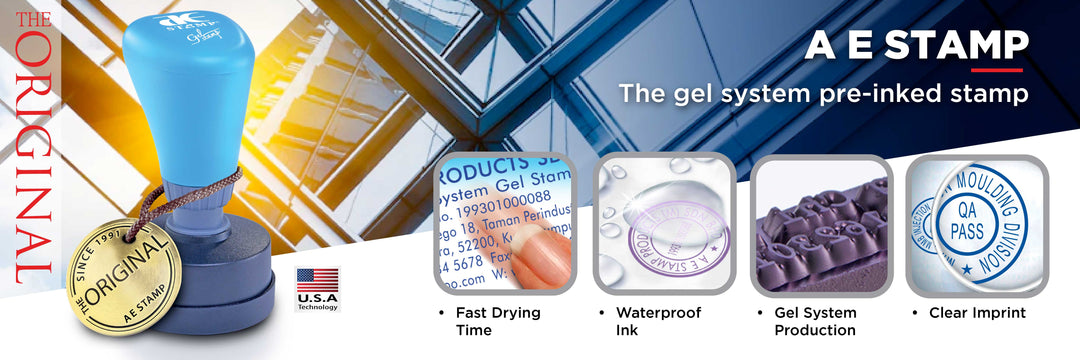 A E Gel Stamp