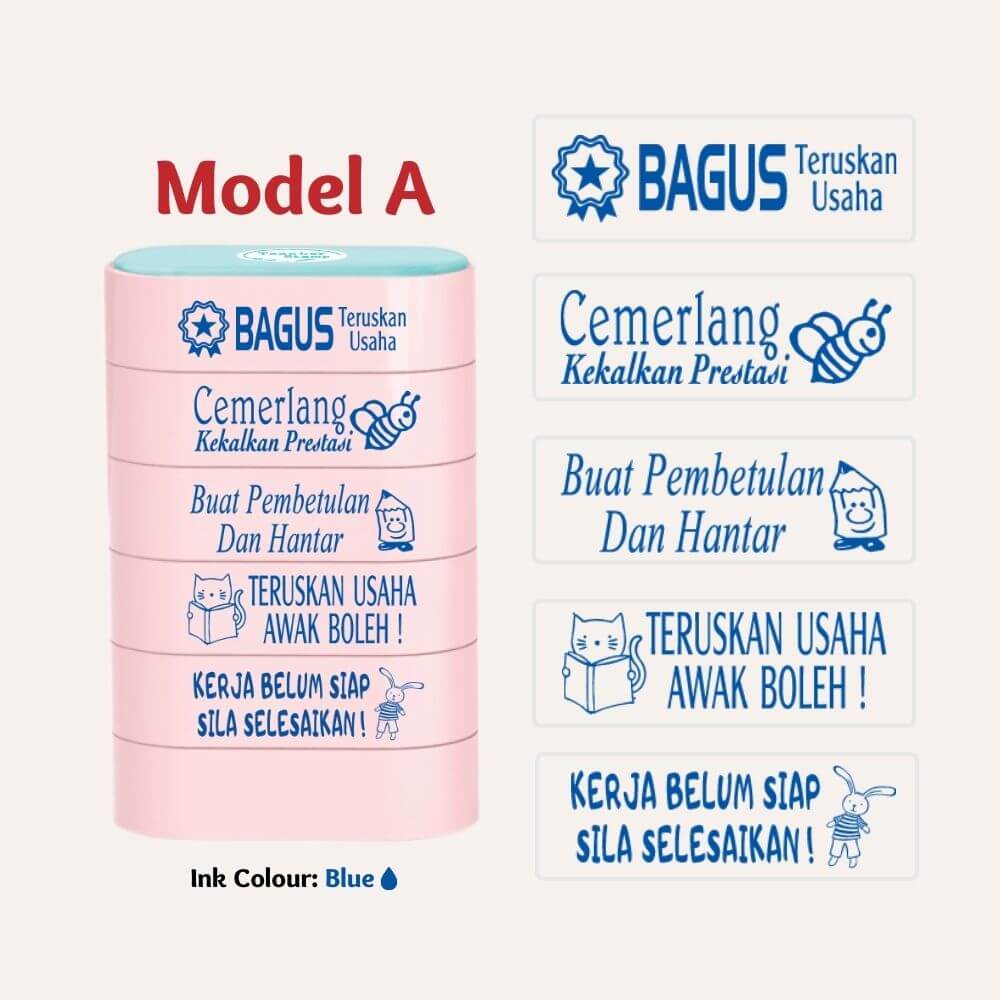 (NEW) 5 in 1 Teacher Stamp