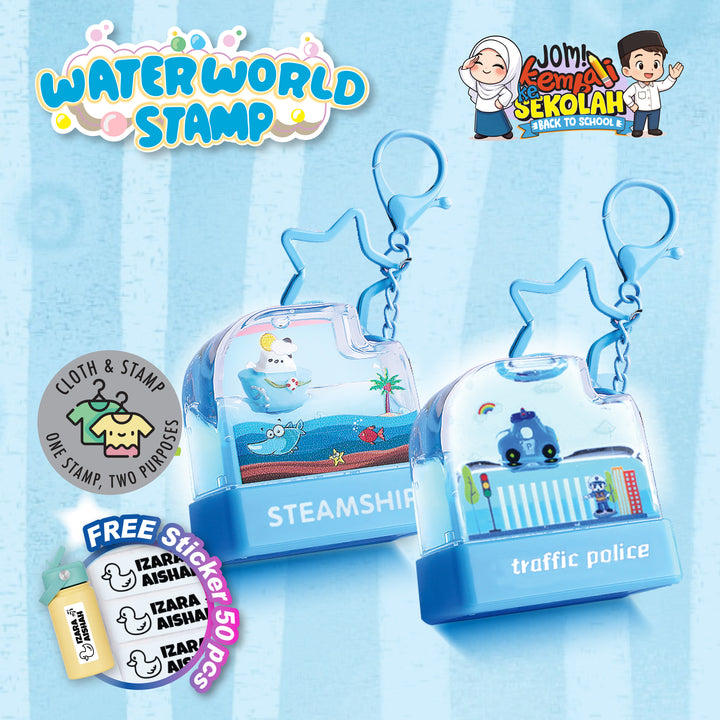 [NEW] Waterworld Stamp