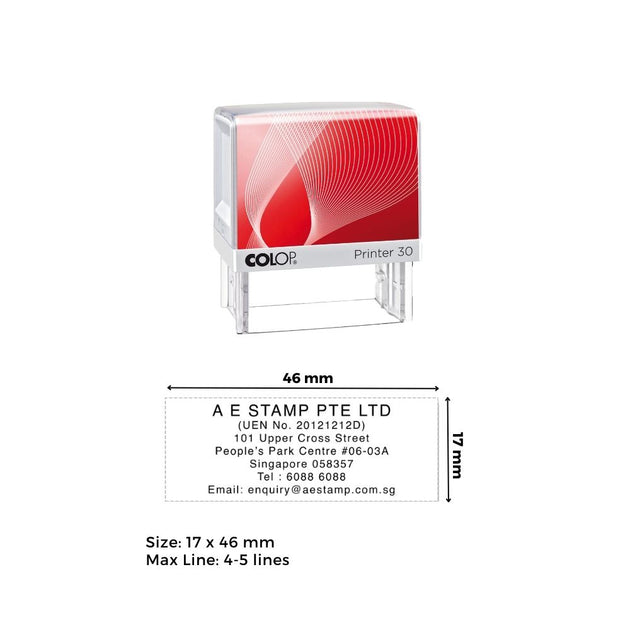 COLOP Bundle Set 1 | AE Stamp Singapore – A E Stamp Singapore