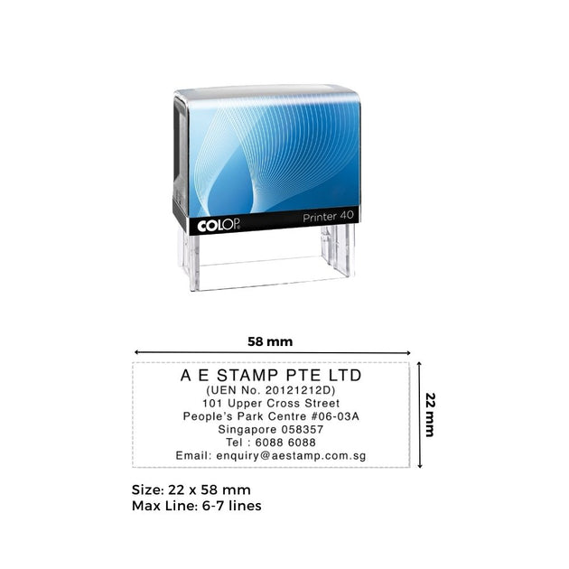 COLOP Bundle Set 2 | AE Stamp Singapore β A E Stamp Singapore