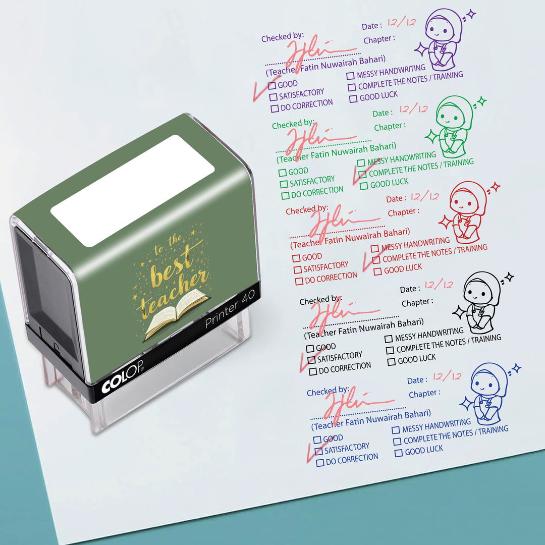 P40 Teacher Stamp | Back-to-School Edition