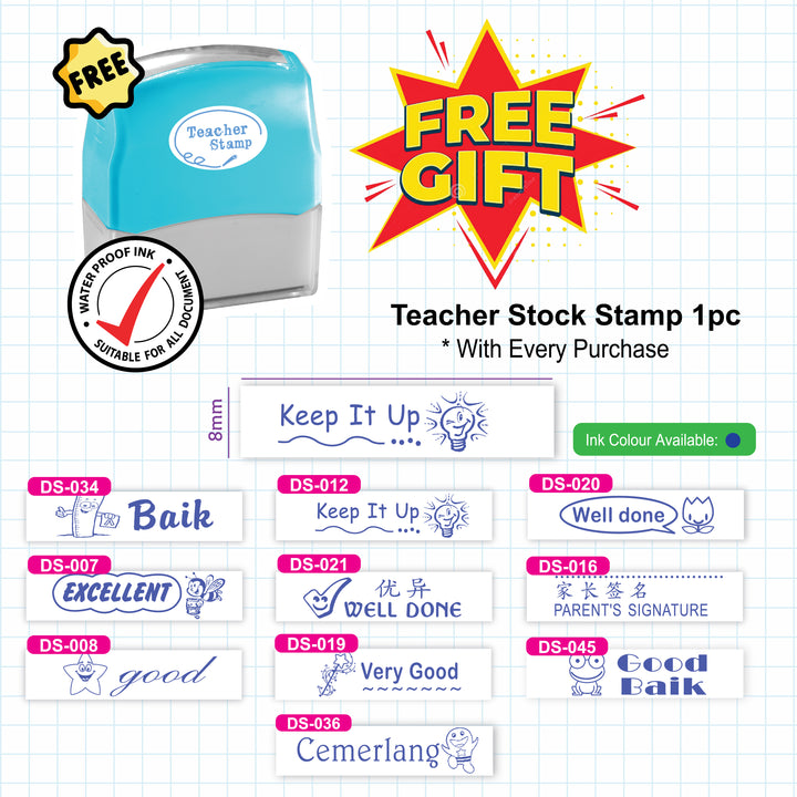 P50 Teacher Stamp | Back-to-School Edition