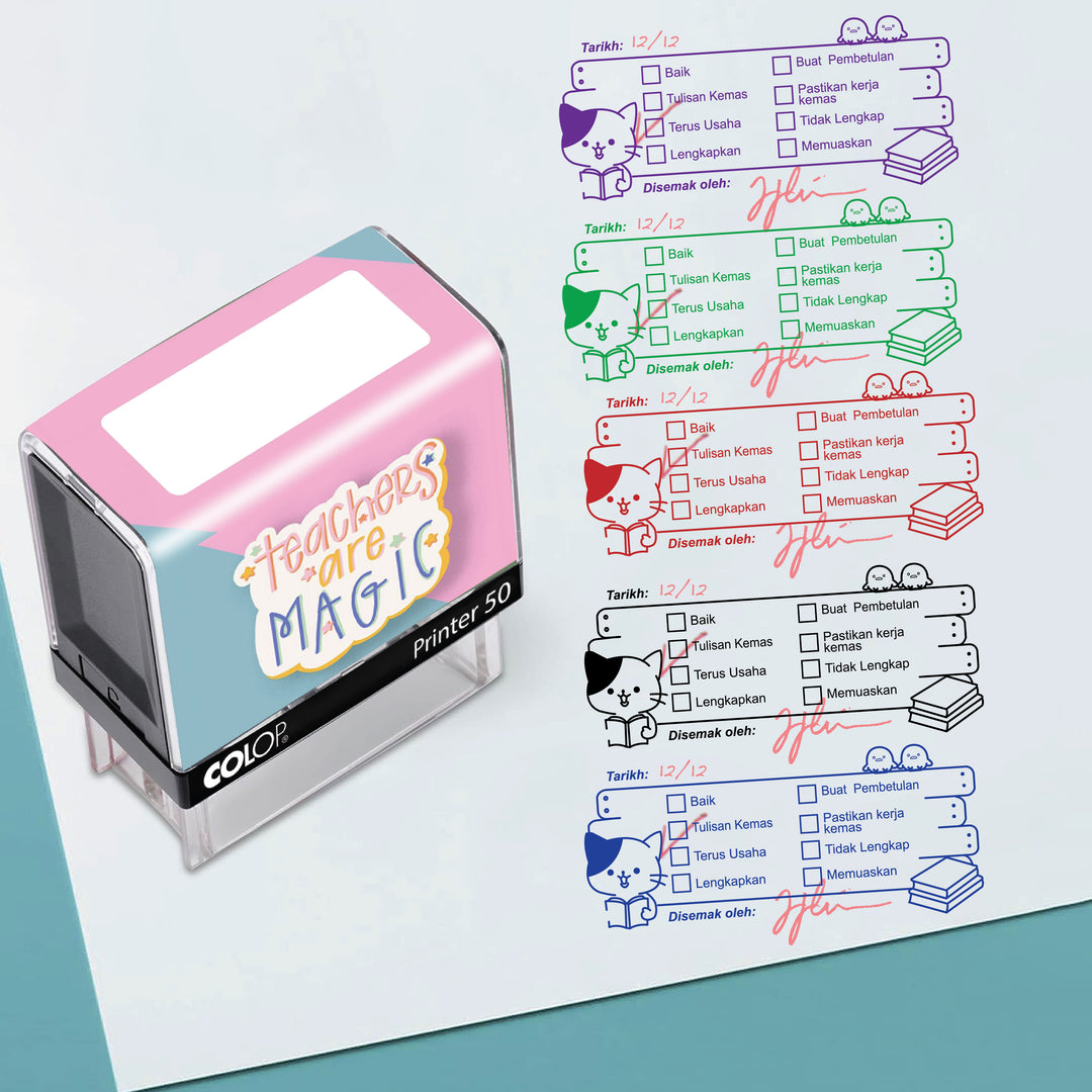 P50 Teacher Stamp | Back-to-School Edition
