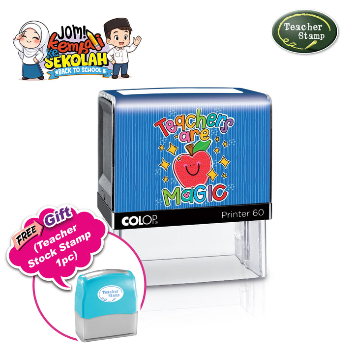 P60 Teacher Stamp | Back-to-School Edition