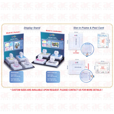 SPOT STAMP - DISPLAY STAND MODEL