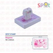 Spot Stamp | 1 Piece (90 x 60mm)