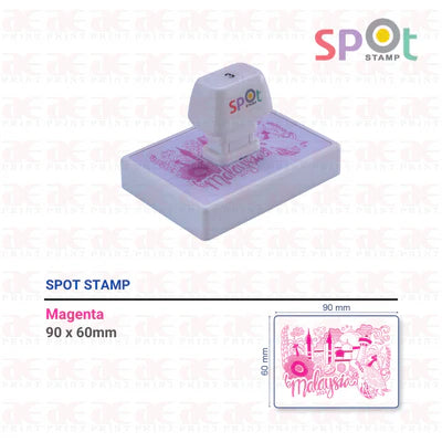 Spot Stamp | 1 Piece (90 x 60mm)