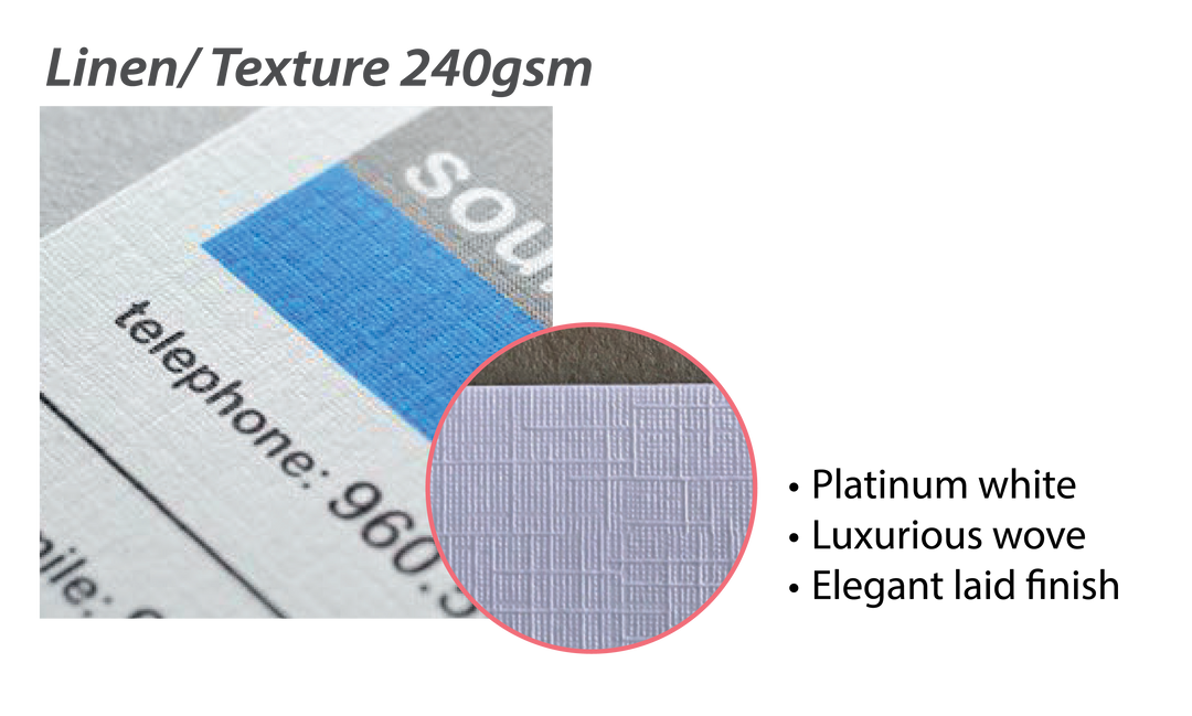 1 Sided Name Card Printing