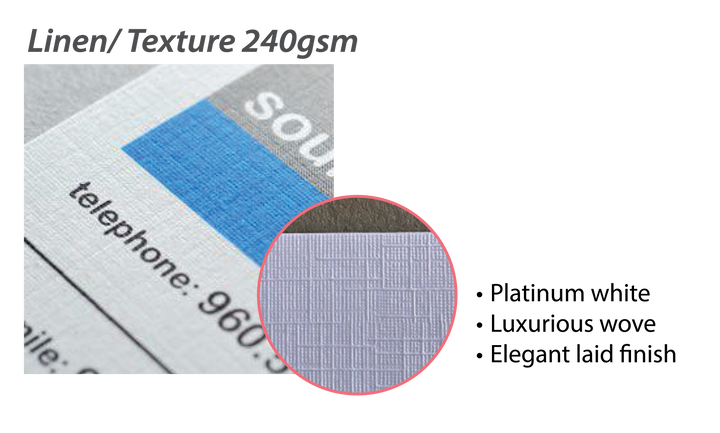 1 Sided Name Card Printing
