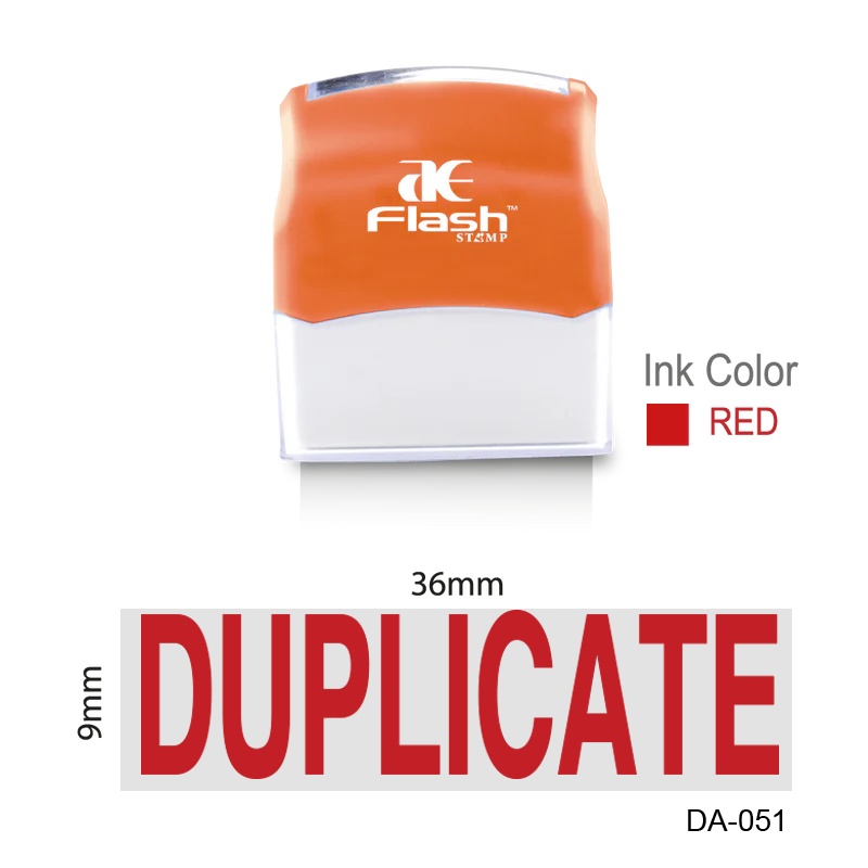Duplicate Stamp