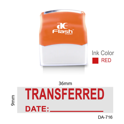 Transferred Date Stamp