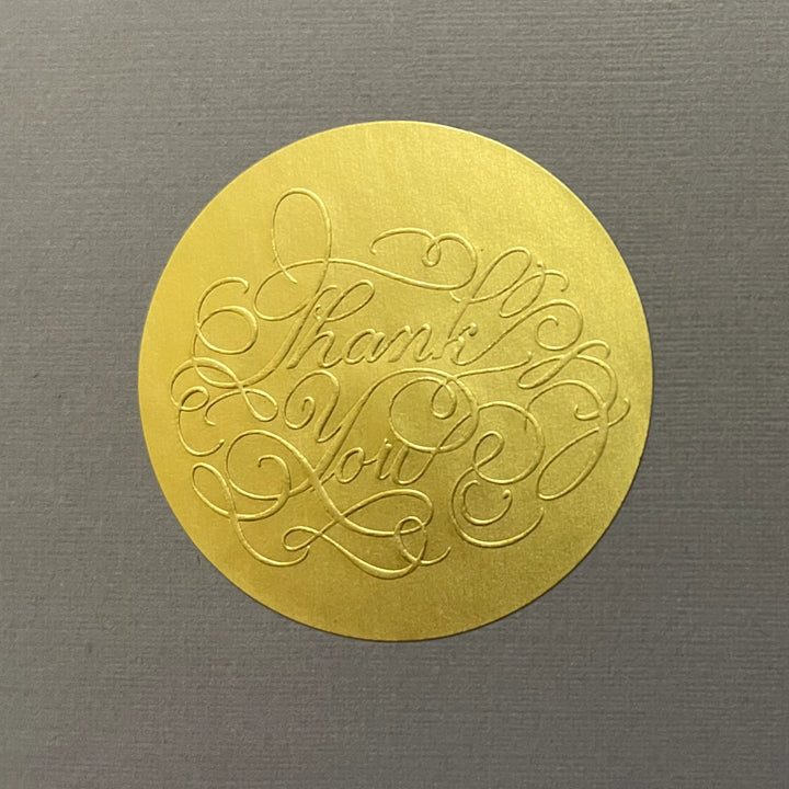 Embossing Gold Label