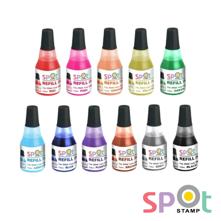 Custom Spot Stamp Full Set | Choose 4 Colour