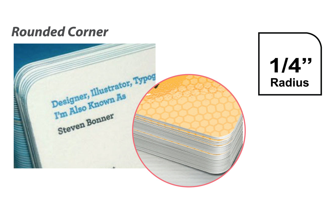 1 Sided Name Card Printing