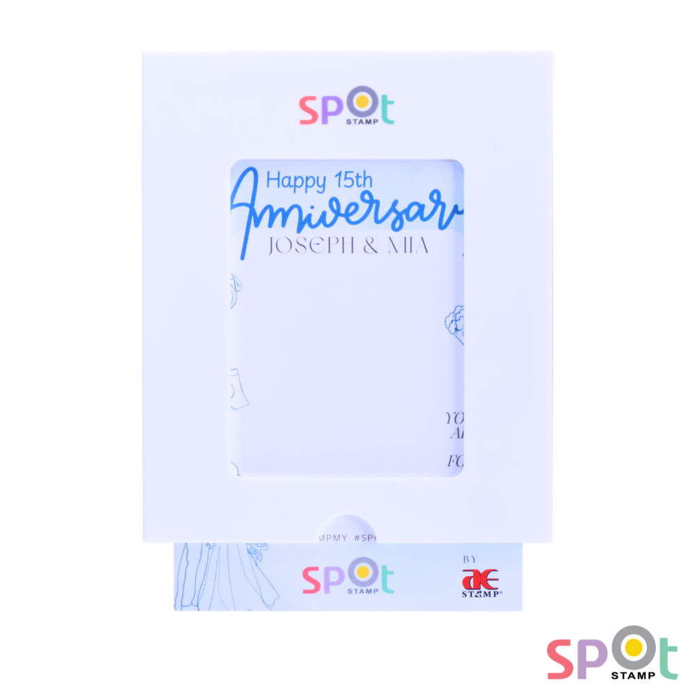 SPOT STAMP I SLOT IN FRAME