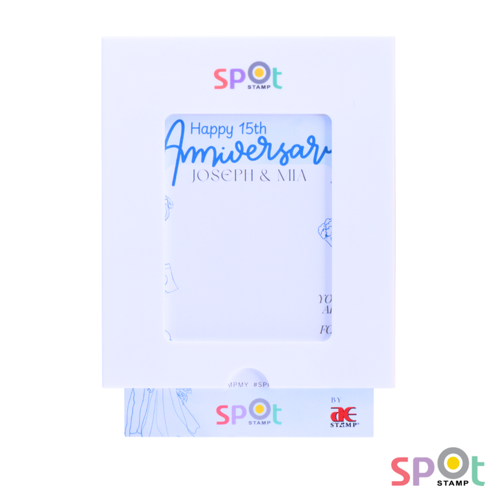 SPOT STAMP I SLOT IN FRAME