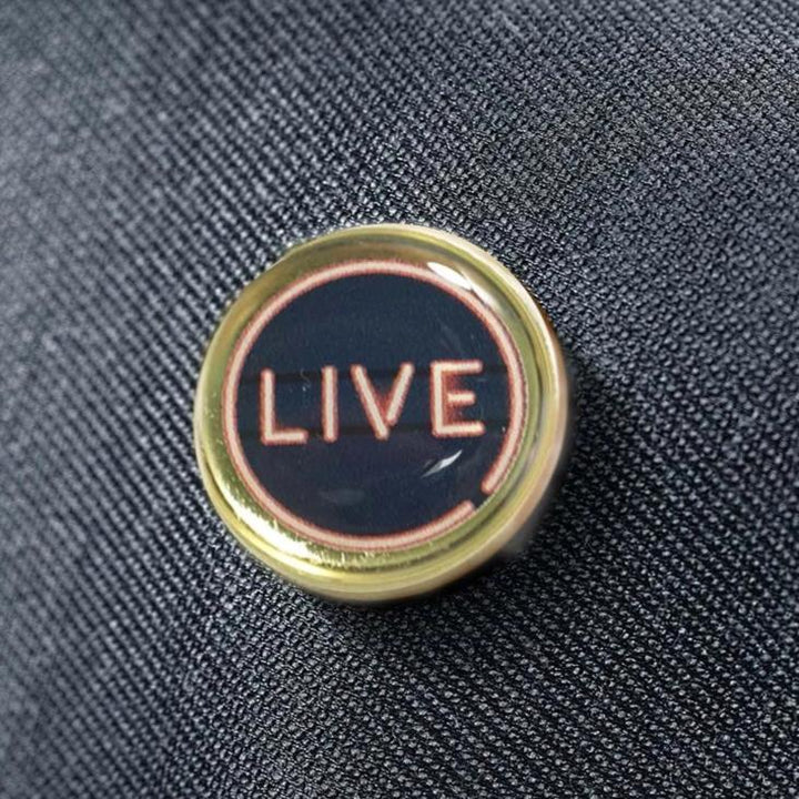 20mm Round Lapel Pin