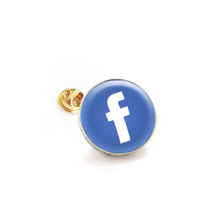 30mm Round Lapel Pin