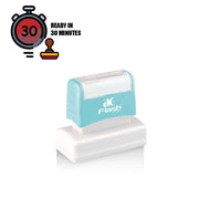 AD1 instant express pre-inked rubber stamp SIngapore AE Flash Stamp