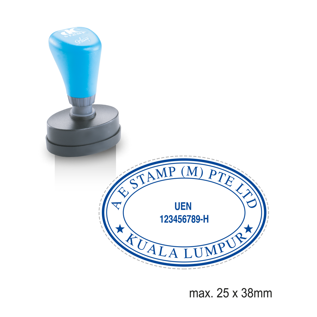 AE Business Set 3: Oval Company Stamp (AE2538)