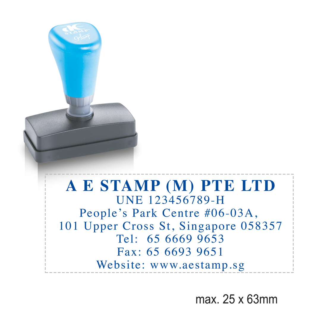 AE Business Set 1: Company Address Stamp (AE2563)
