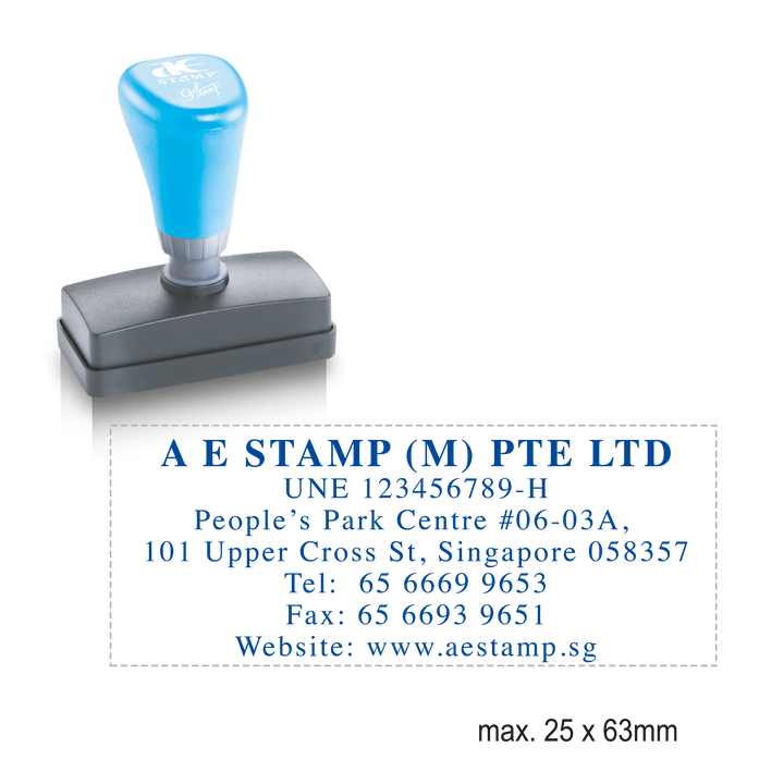 AE Business Set 1: Company Address Stamp (AE2563)
