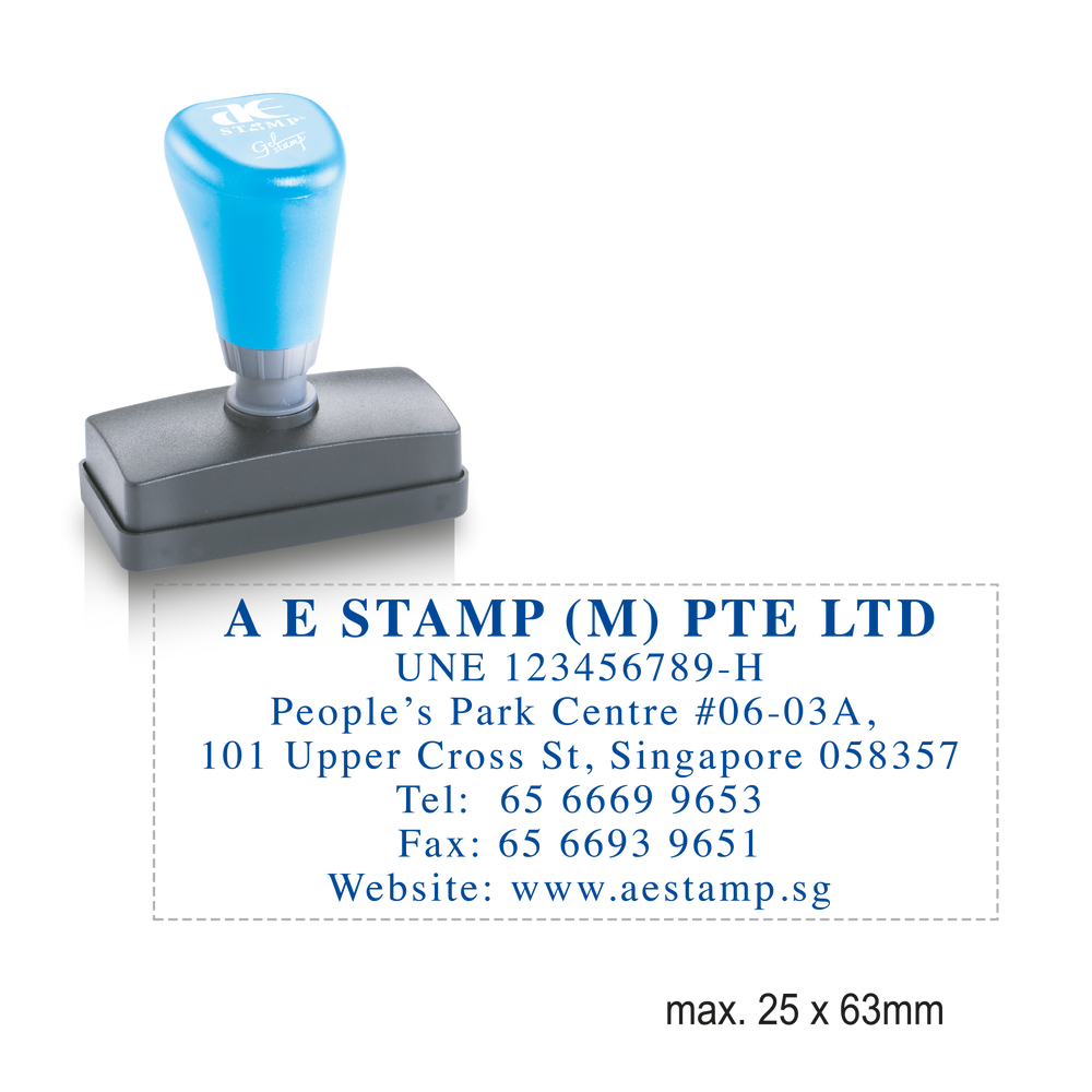 AE Business Set 4: Company Address Stamp (AE2563)