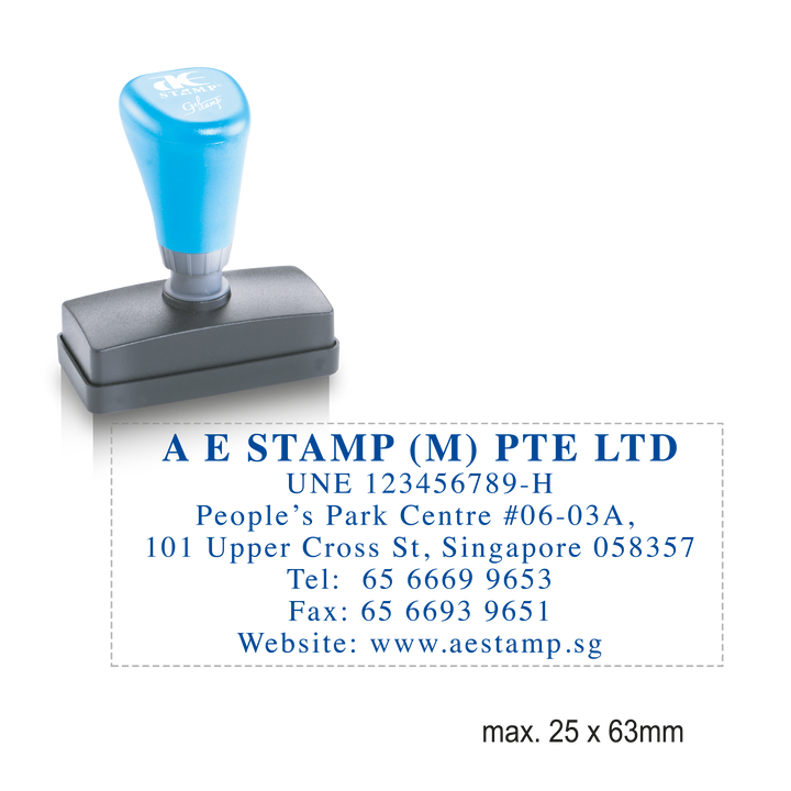 AE Business Set 4: Company Address Stamp (AE2563)