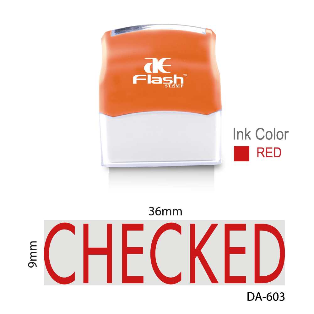 Checked Stamp