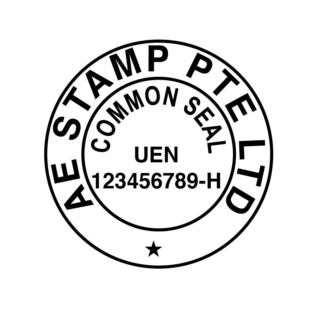 Common Seal Embosser Imprint Sample