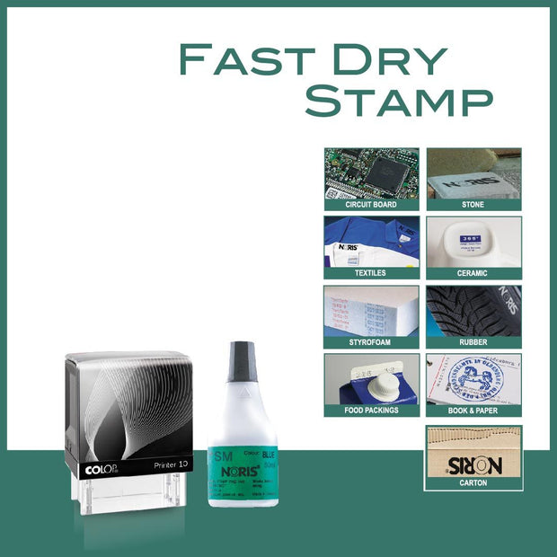 Fast Dry Self Inking Stamp | P10