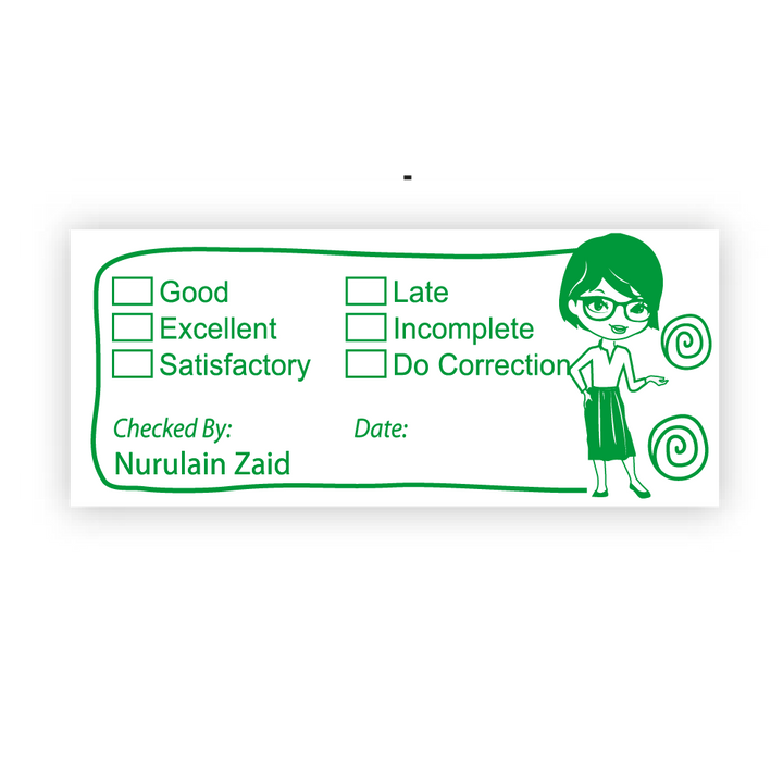 Teacher Review Stamp - Design 16