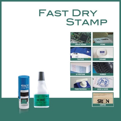 Fast Dry Self Inking Stamp | R12