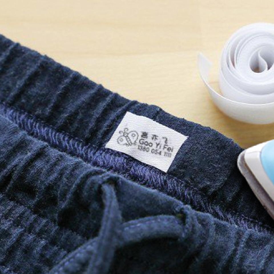 COLOP Textile Stamp on fabric sample 1