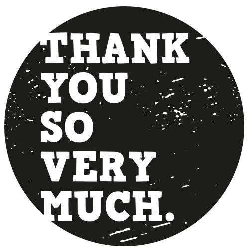 Thank You So Very Much