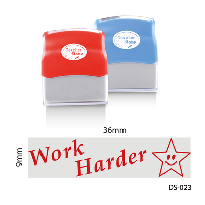 Work Harder Stamp