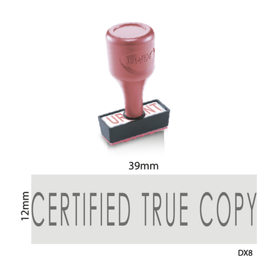 Certified True Copy