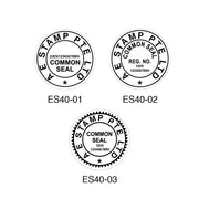 company common seal sample imprint