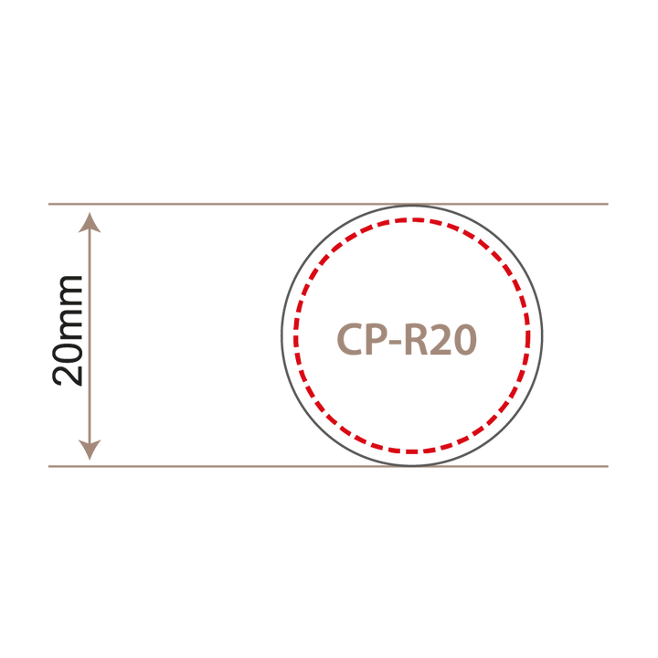 20mm Round Lapel Pin