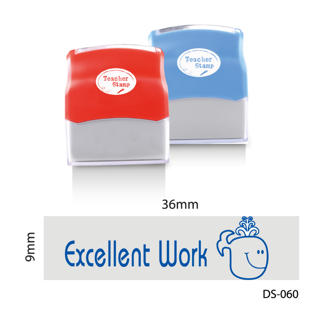 Excellent Work Stamp | Teacher Stock Stamp | AE Stamp Singapore – A E ...