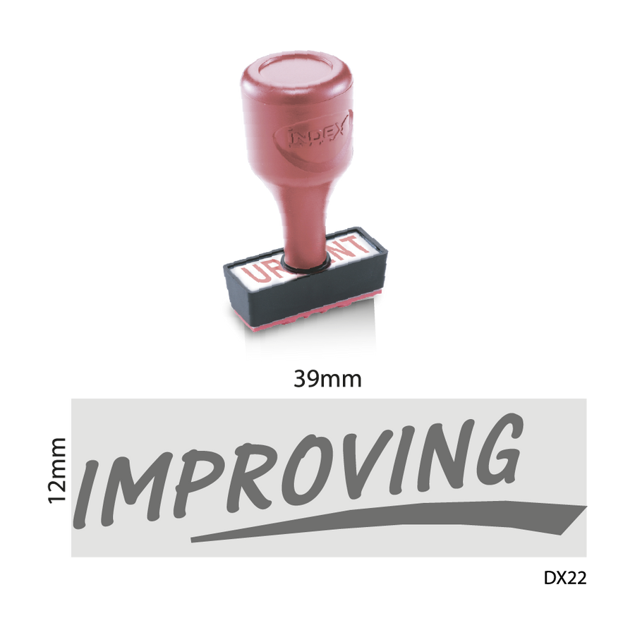 Improving | Index Stock Stamp | AE Stamp Singapore – A E Stamp Singapore