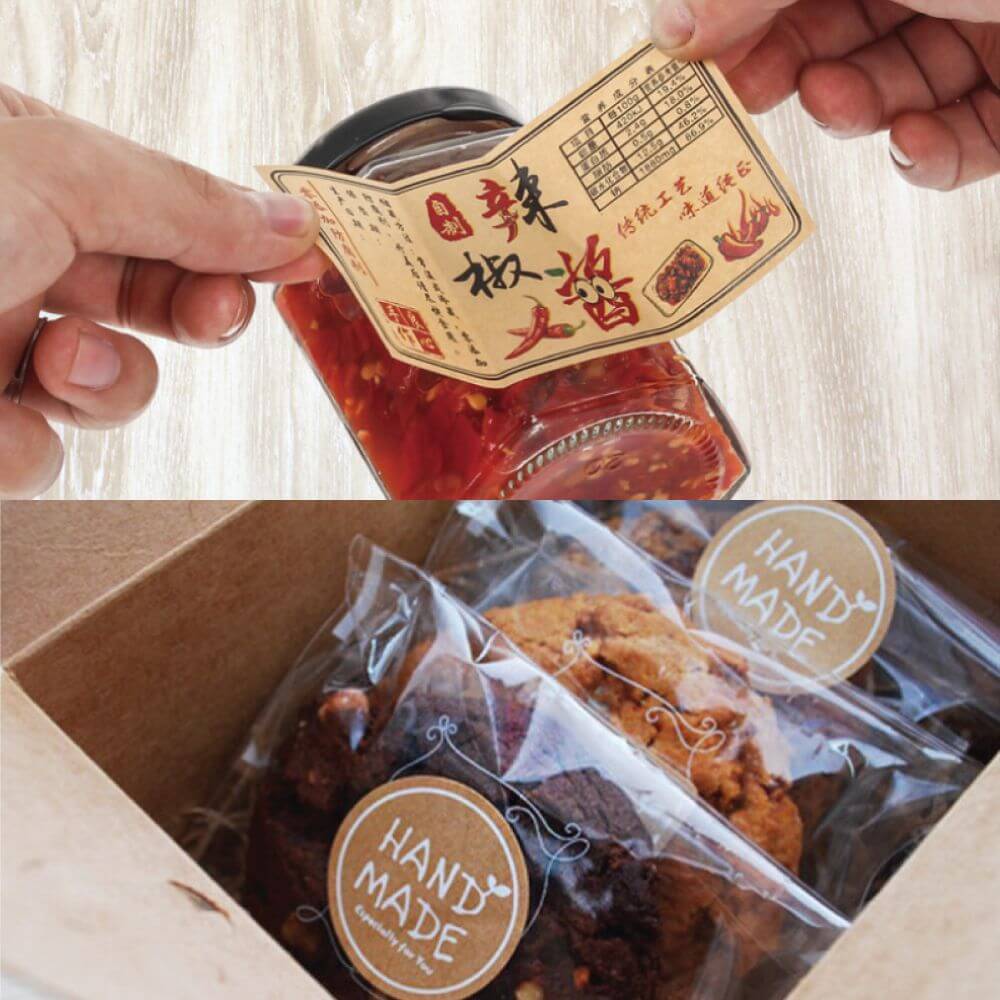 Kraft Sticker 60 gsm