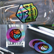Linen Sticker 60gsm
