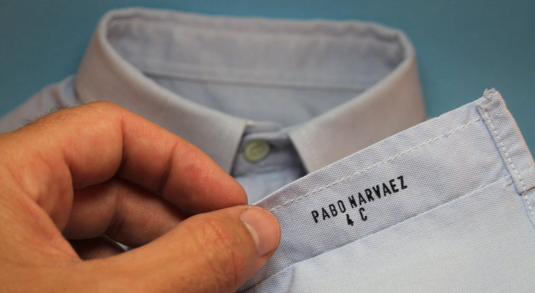 COLOP self inking MINE Textile Stamp Singapore on Fabric