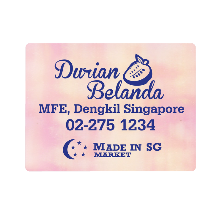 Rainbow Commercial Stickers