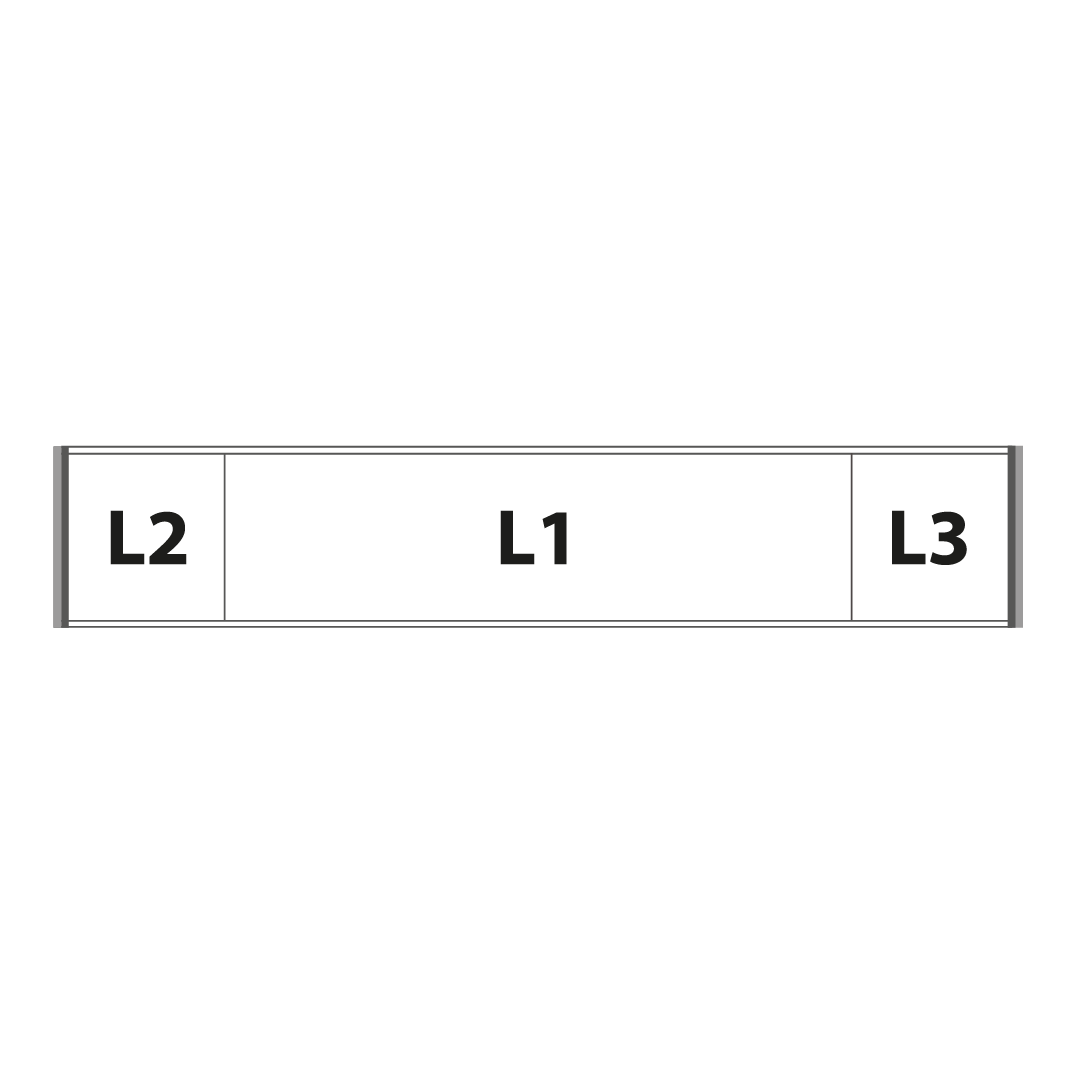 1 Layer Sliding Wall Sign | Model: SW-4