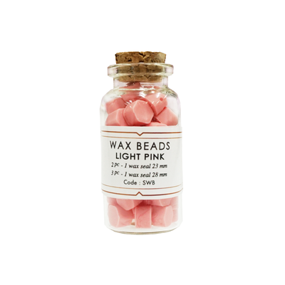 Light Pink Wax Beads